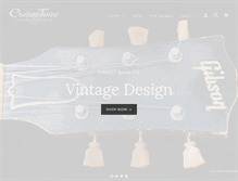 Tablet Screenshot of creamtone.com